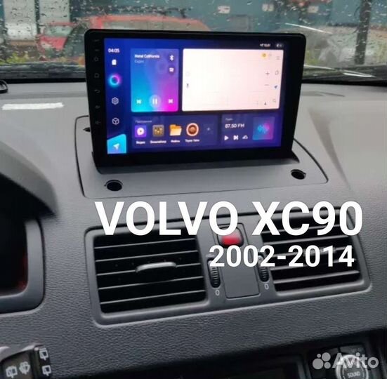 Штатные андроид магнитолы для Volvo XC90
