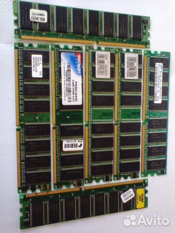Планки оперативной памяти 7 шт