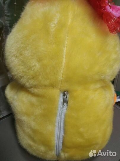 Большая мягкая игрушка цыпленок