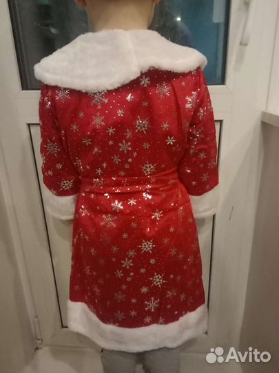 Костюм деда мороза детский