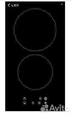 Электрическая Варочная панель LEX 2 конфорки