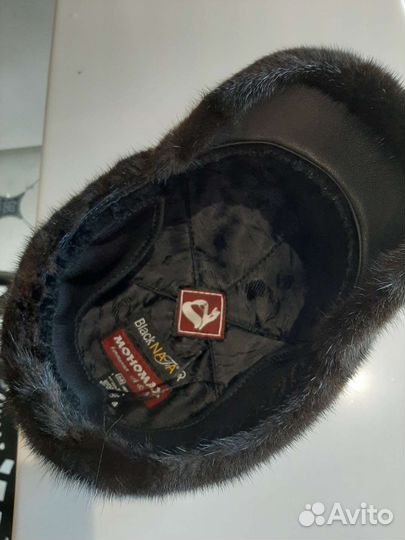 Мужская меховая кепка