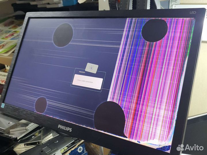 Монитор Philips битый 202el2 / 203v