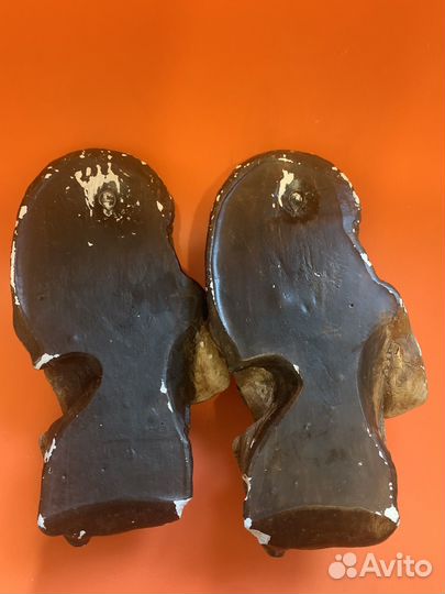 Настенное панно- барельеф Индеец