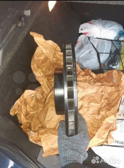 Тормозные диски TRW Mercedes GLK X204 перфорация