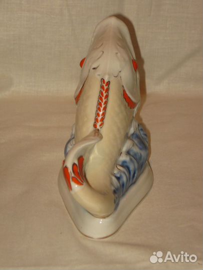 Рыбка. Салфетница. Фарфор. Коростень. СССР