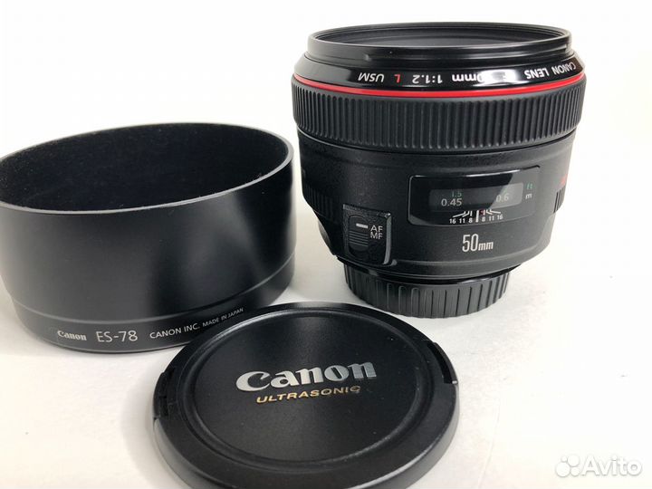 Canon EF 50 f/1.2 L USM, новый