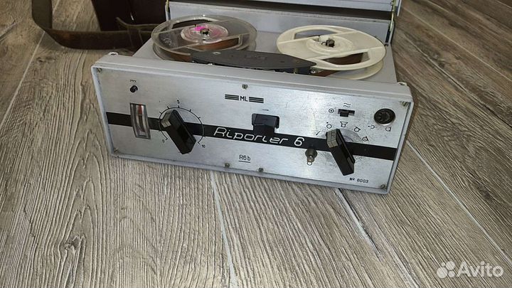 Репортерский катушечный магнитофон Репортёр 6