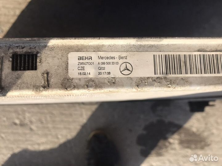 Кассета радиаторов на s222