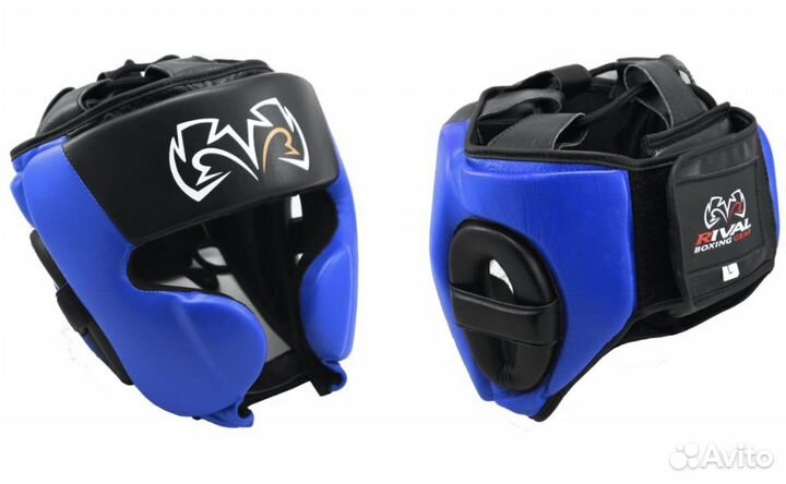 Шлем для бокса и единоборств кожа