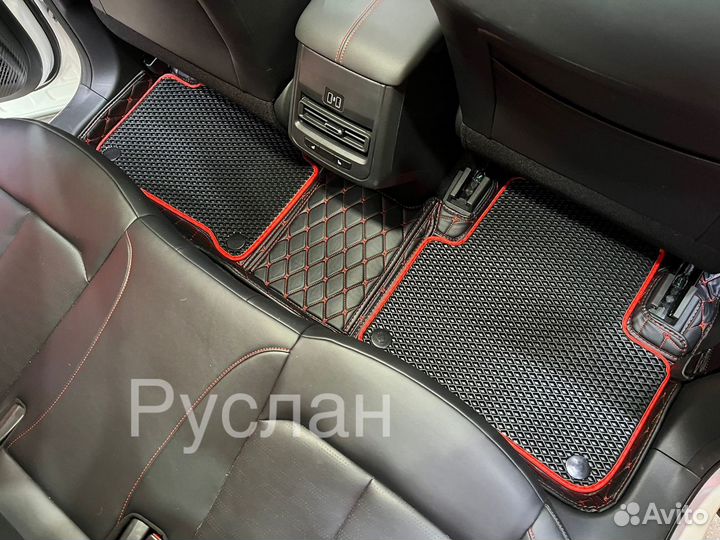 3D коврики из экокожи Changan CS55 plus