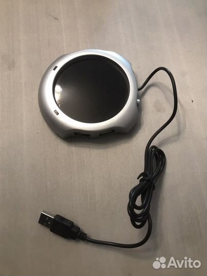 USB 4 порта в подставке для горячего напитка