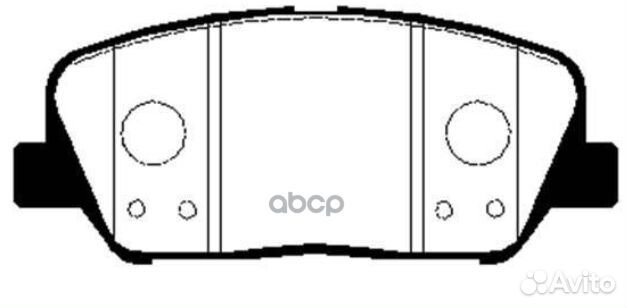 Ckkk-47 Колодки тормозные дисковые перед