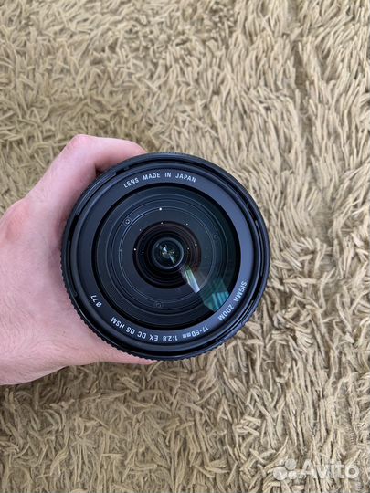 Объектив Sigma AF 17-50mm f/2.8 EX DC OS HSM