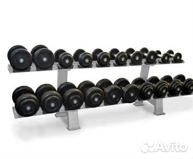 Подставка гантельная 2-х ярусная на 10 пар AV601/1