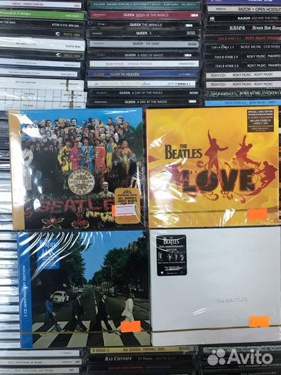 Музыкальные cd диски the Beatles