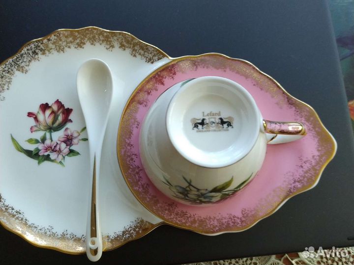 Чайная пара фарфор