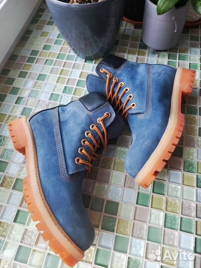 Ботинки Timberland натуральные зима