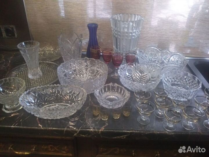 Хрусталь и стекло винтаж