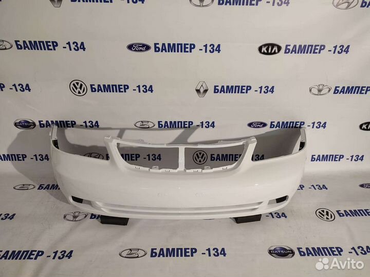 Бампер передний chevrolet Lacetti седан белый
