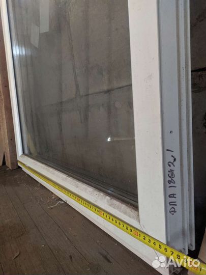 Окно пластиковое глухое