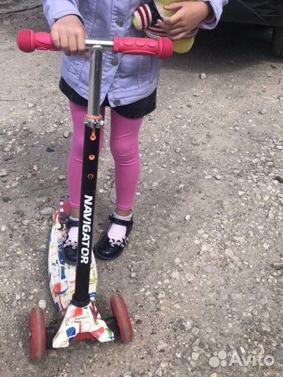 Самокат детский трехколесный