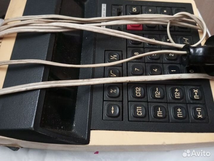 Раритетный калькулятор СССР