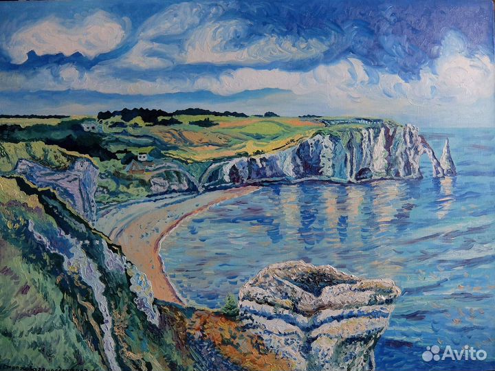 Морской бриз картина маслом