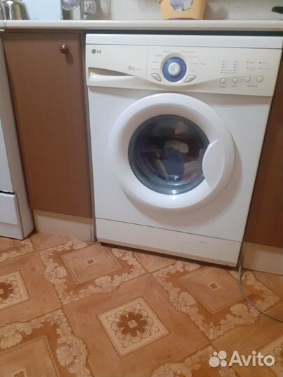 Стиральная машина бу lg 5 кг