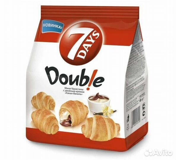Круассаны 7 Дейс (7Days) Double Мини 105г