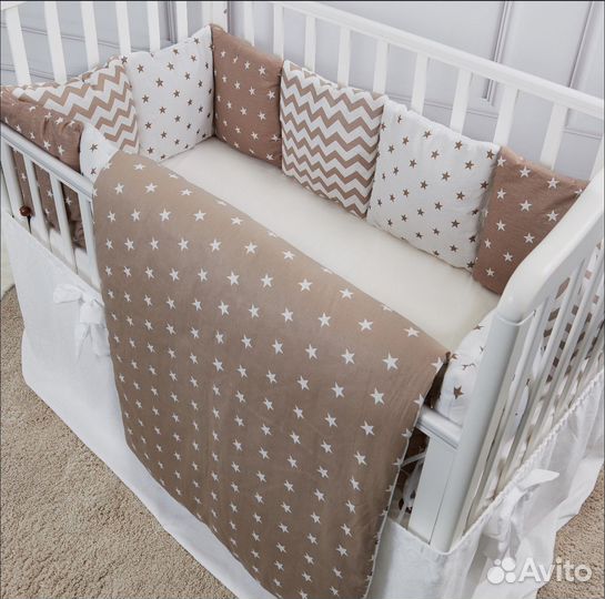 Бортики в кроватку