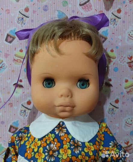 Огромный Пупс ретро кукла винтаж СССР гдр