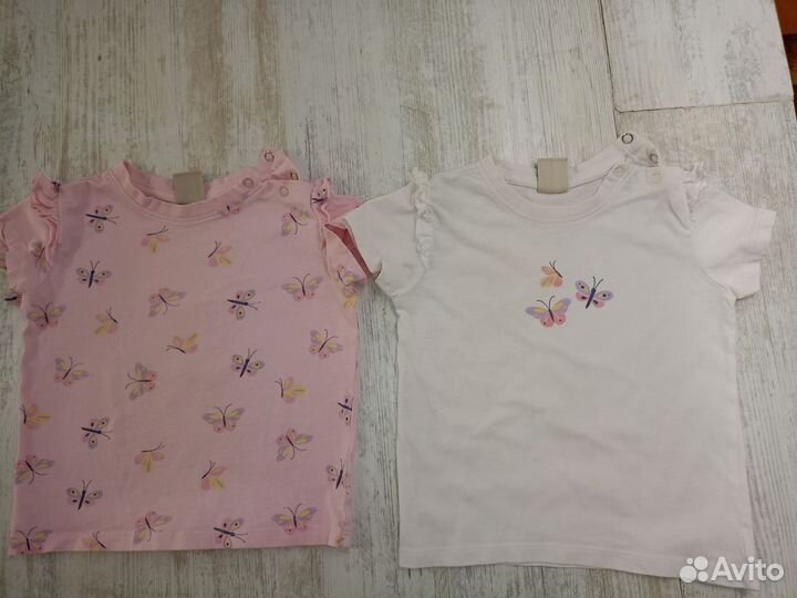 Вещи пакетом для девочки 86 92