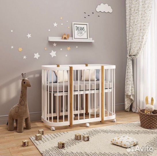 Детская кровать для новорожденных лео