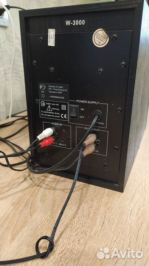 Колонки с сабвуфером