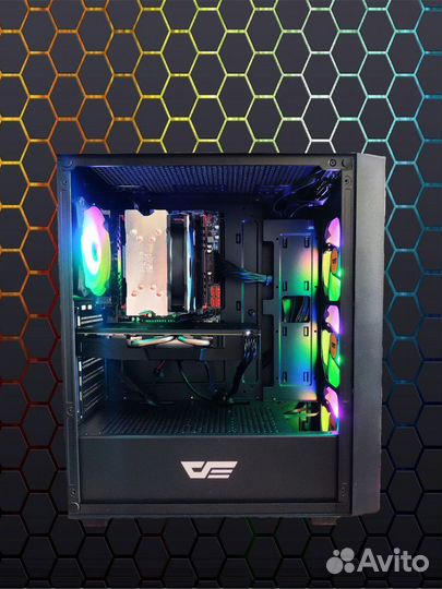 Игровой PC i5-12400f/ddr4-16gb/RX580/M2-512gb