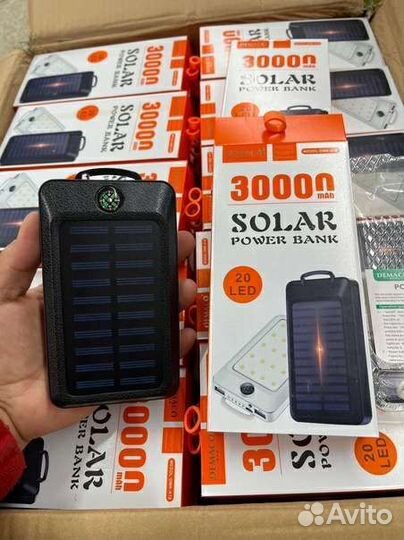 Повер банк на 30 000 ампер солнечный