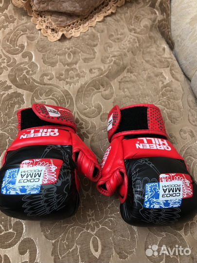 Перчатки крабы союз мма россии