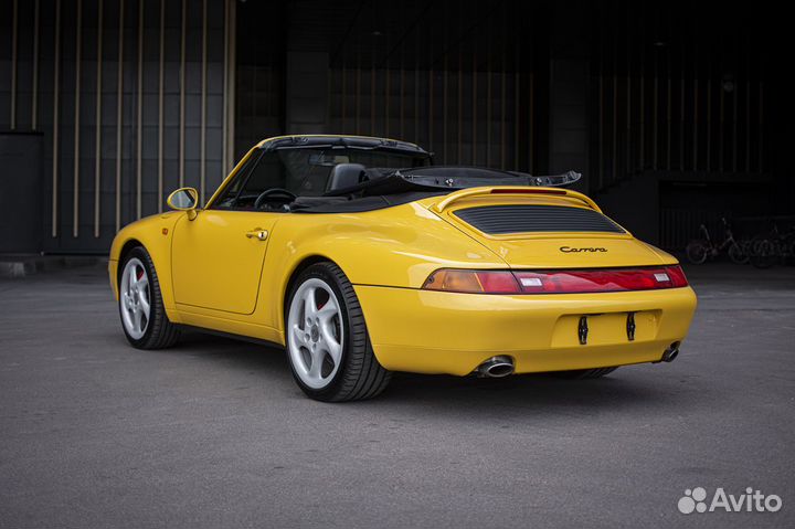 Porsche 911 Carrera 3.6 МТ, 1994, 109 178 км