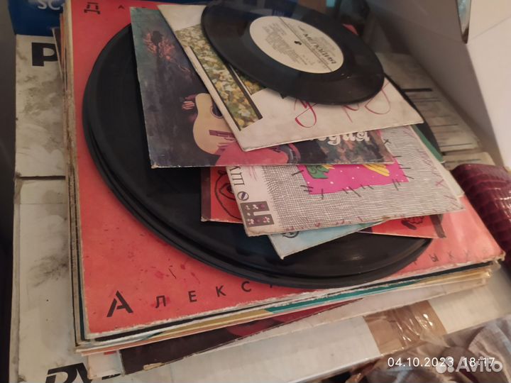 Виниловые пластинки СССР