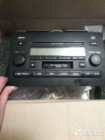 Магнитола штатная от Тойоты Ленд Крузер