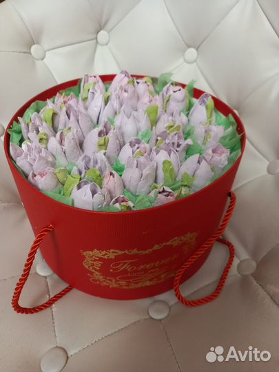 Подарок 8 марта зефир