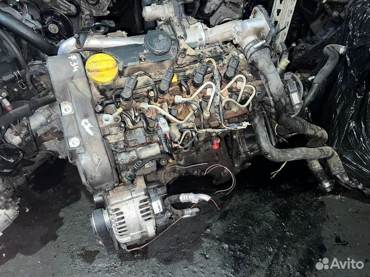 Двигатель контр.Renault Logan Sandero Kangoo