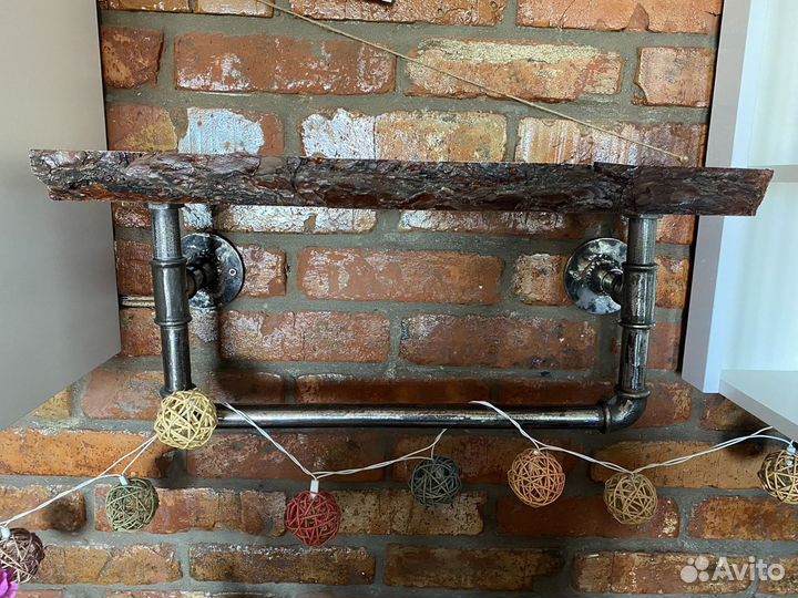 Полка в стиле loft