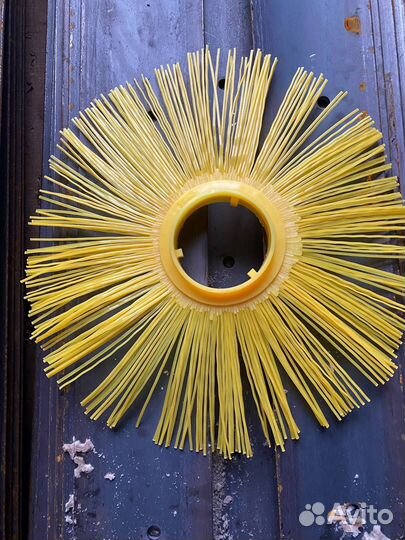 Диск щеточный D120х550мм без проставки (полипропил