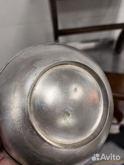 Конфетница мельхиор СССР