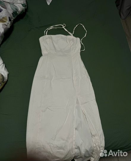 Льяное платье Zara