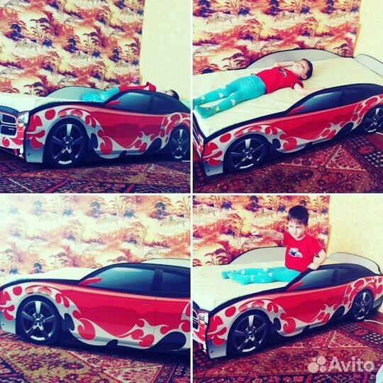 Кровать машинка в Перми в наличие