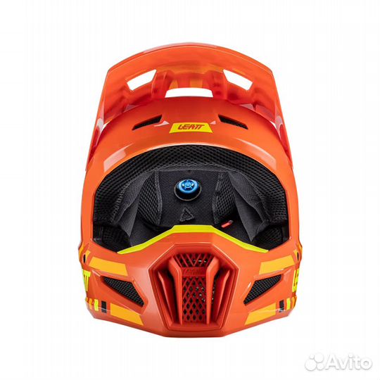 Kpoccoвый Шлем Leatt Moto 2.5 Helmet Сitrus 2024