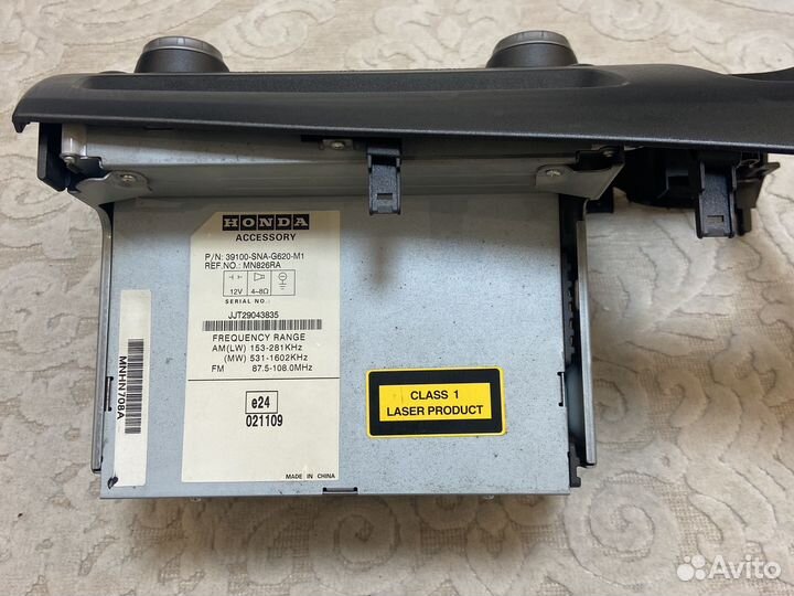 Магнитола хонда цивик 4D 39100-SNA-G620-M1